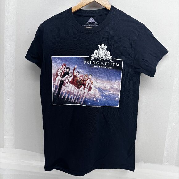 2020 King of Prism Shiny Seven Stars Shirt Loot Anime Men's Tee Large Black - Picture 3 of 5